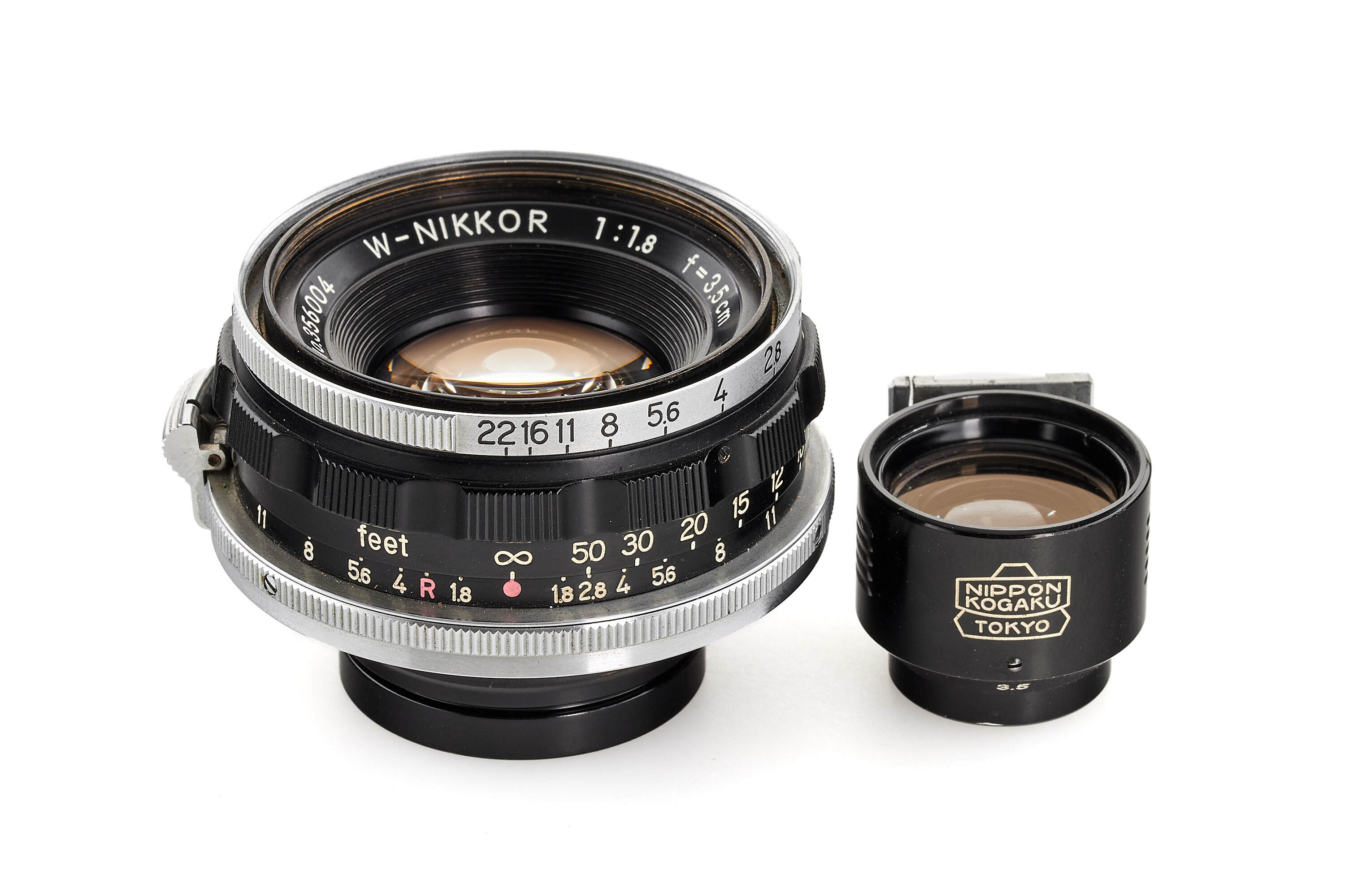 Nippon Kogaku Japan W-Nikkor 1.8/3.5cm *