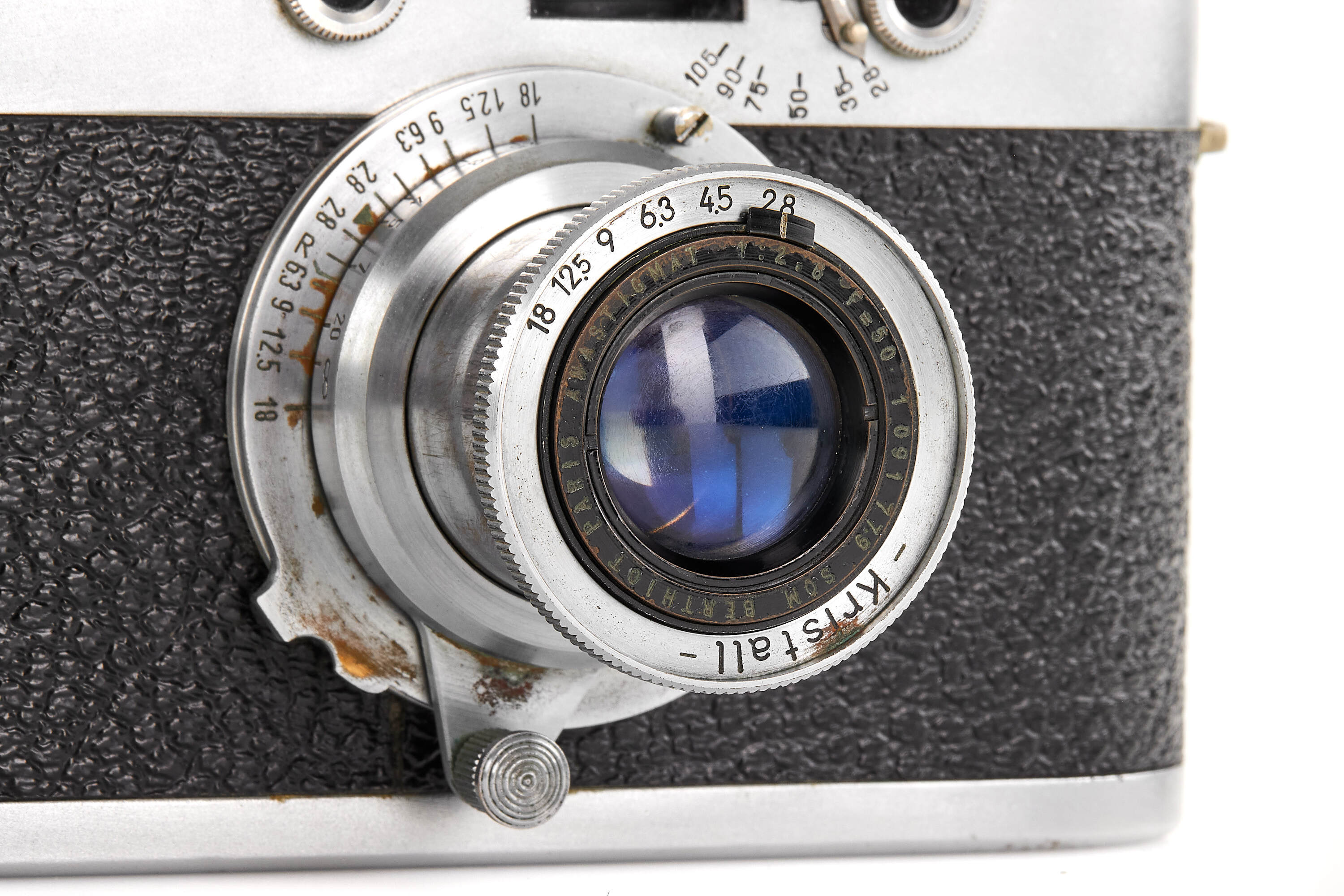 Chinaglia Kristall 53 with Som Berthiot Anastigmat 2.8/50mm