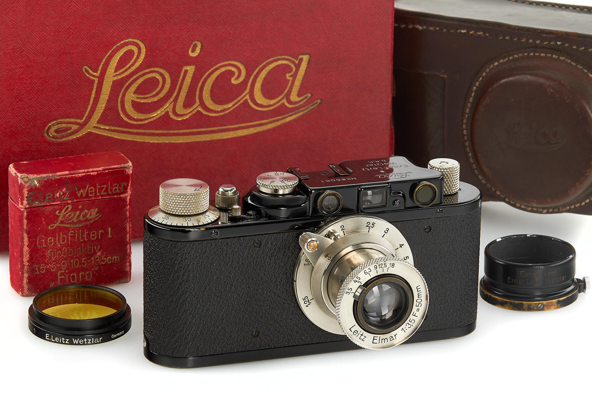 Leica II Mod. D black/nickel