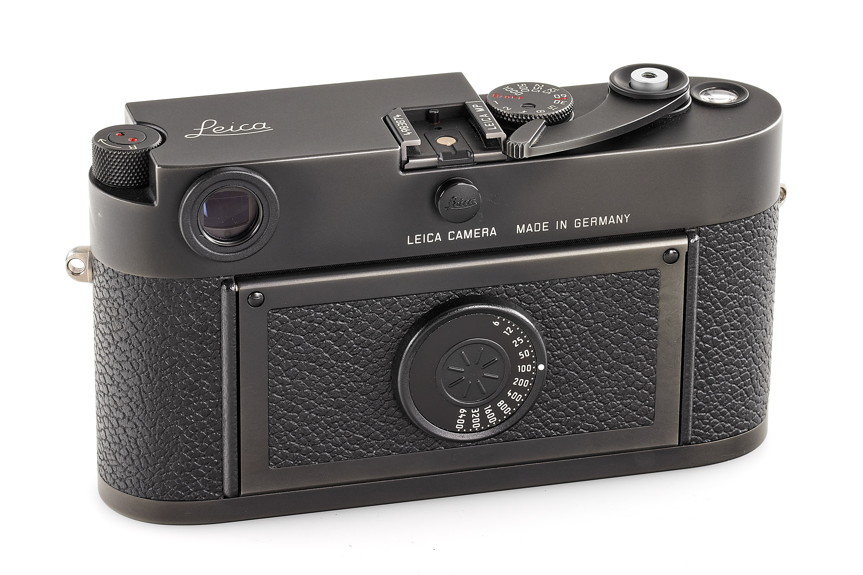 Leica MP 0.72 black anodised 'à la carte'