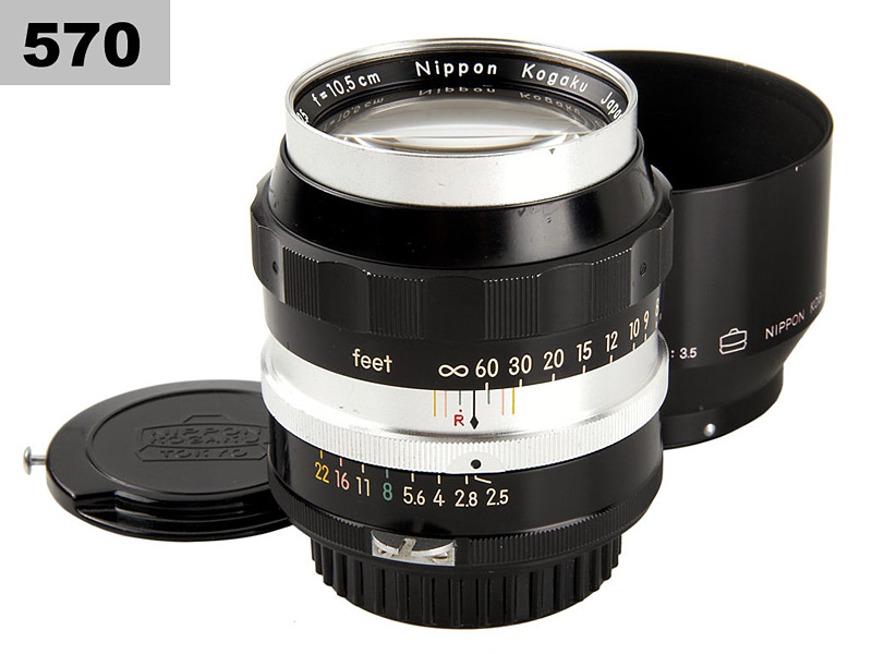 Nikon  Nikkor-P 2.5/10.5cm