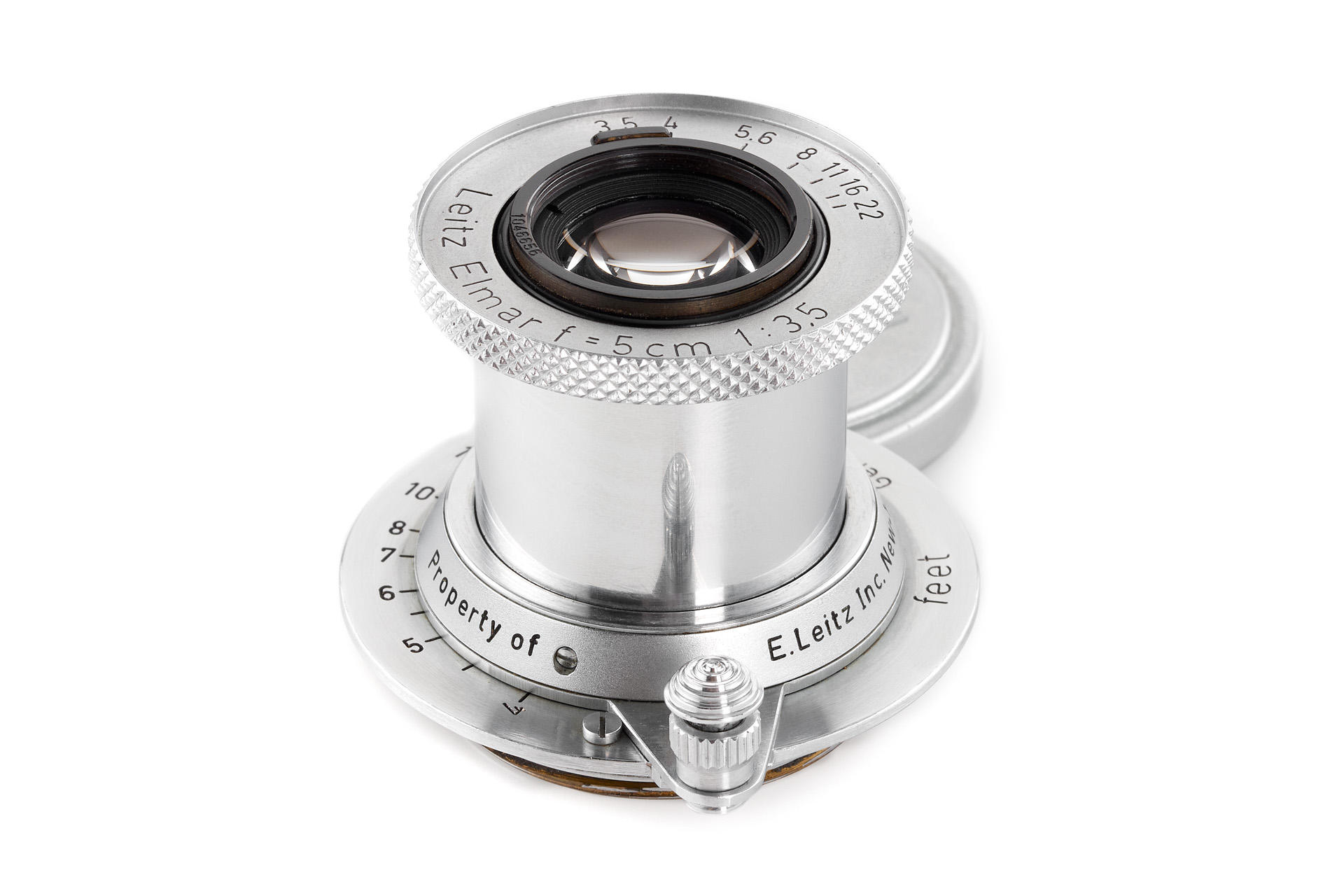 Elmar 3.5/5cm 'Property of E. Leitz Inc. New-York' * Elmar 3.5/5cm 'Property of E. Leitz Inc. New-York' *