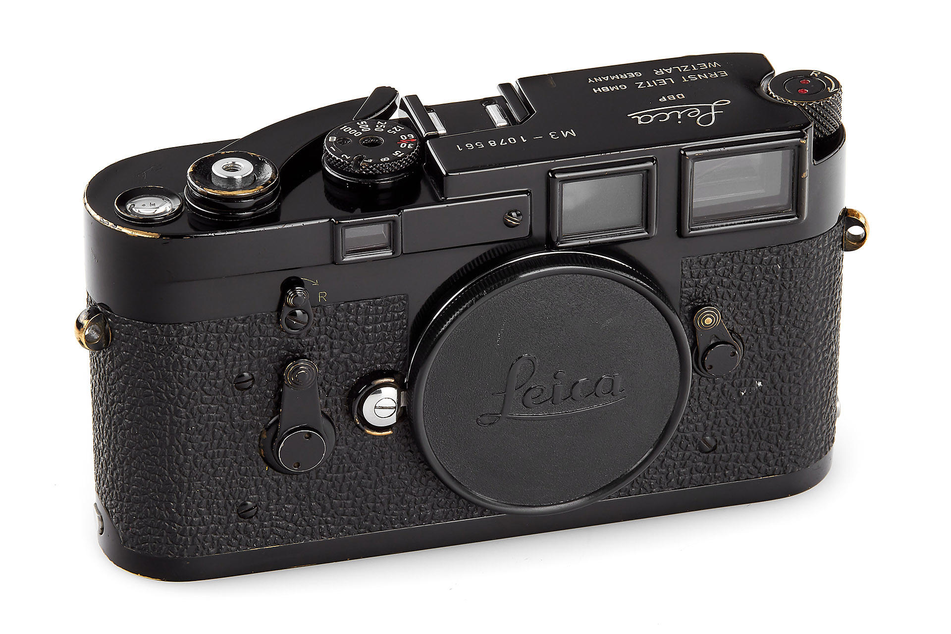 Leica M3 ブラックリペイント OH 整備済 Leica M3 ブラックリペイント OH 整備済 Leica M3 Third type SS