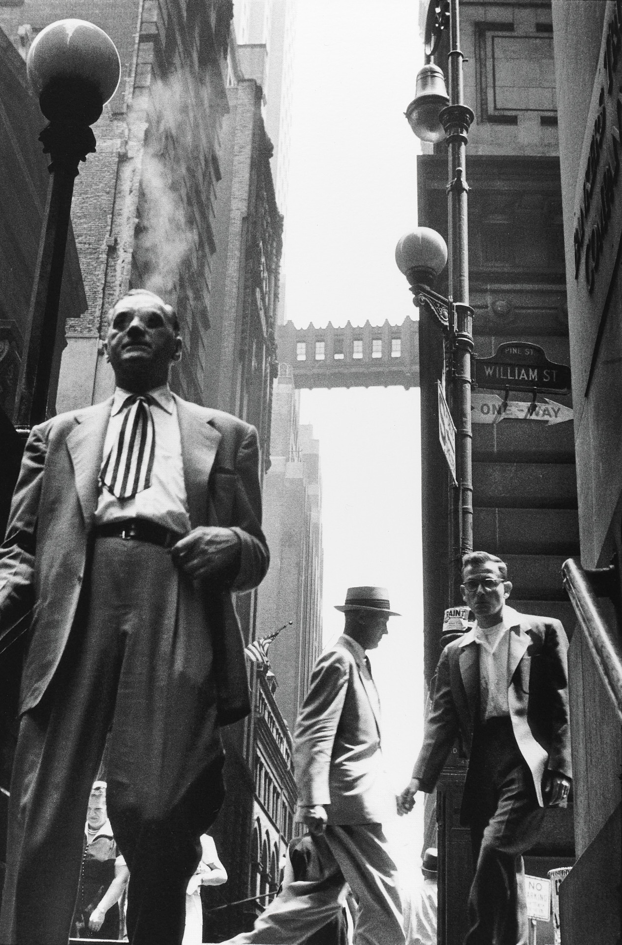 LEONARD FREED (1929-2006) Wall Street, New York 1956