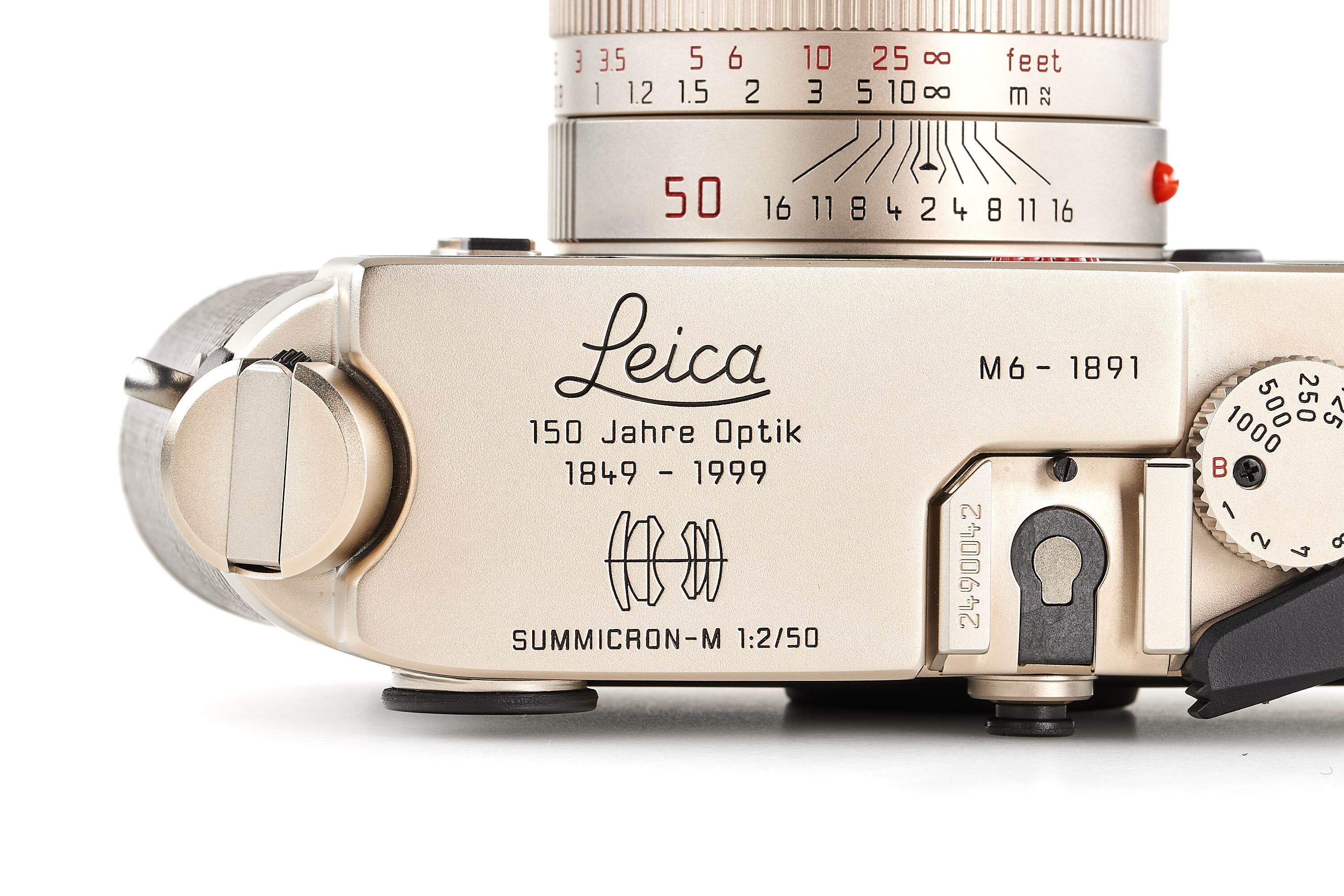 Leica M6 Platinium '150 Jahre Optik' 10483 *