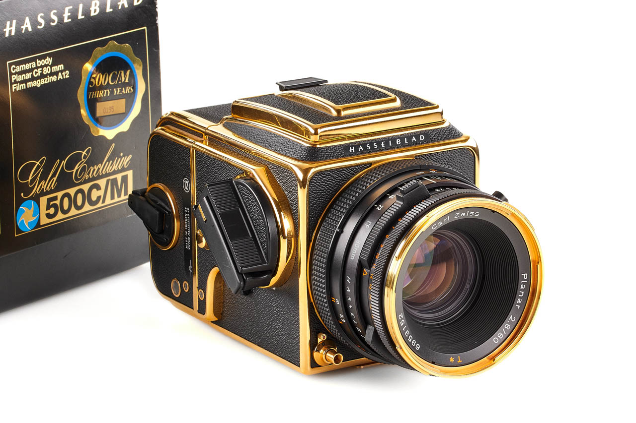Hasselblad 500 C/M 'Gold Exclusive'