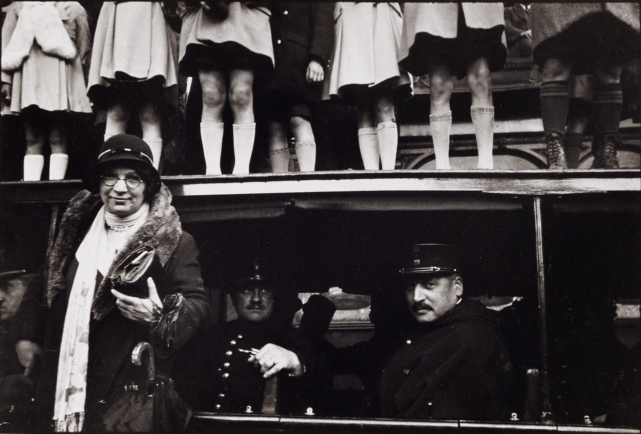 HENRI CARTIER-BRESSON (1908–2004) Bastille day parade, Paris July 14th, 1936
