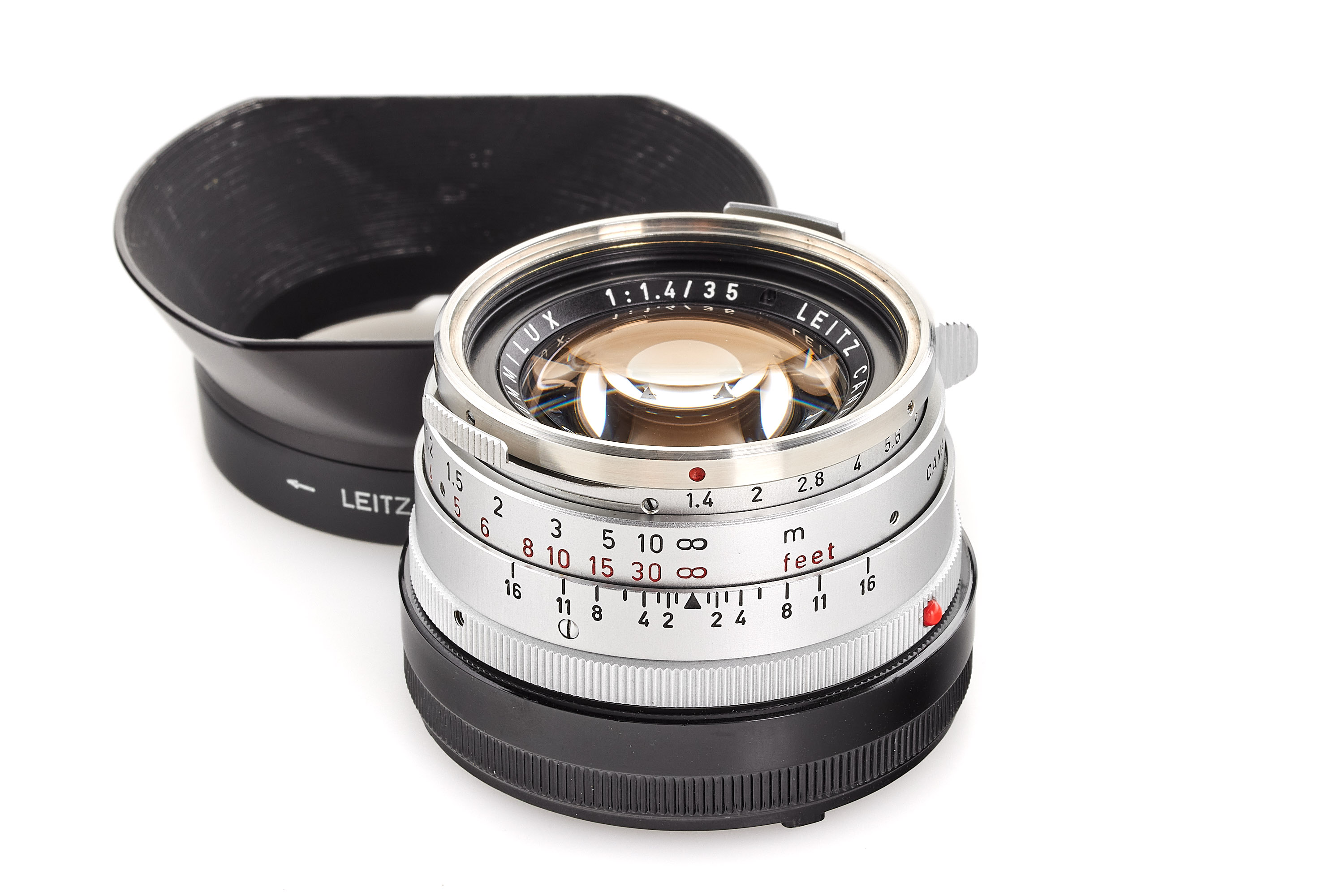 Summilux 1.4/35mm Steel Rim chrome *