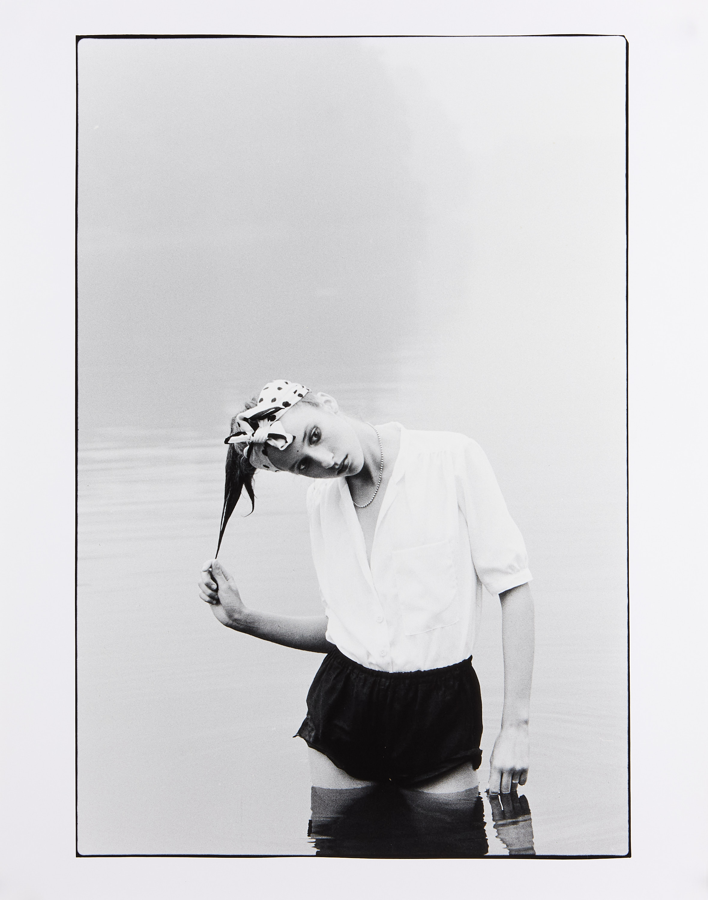 UTE MAHLER (*1949) - Julia im Wasser, 1980