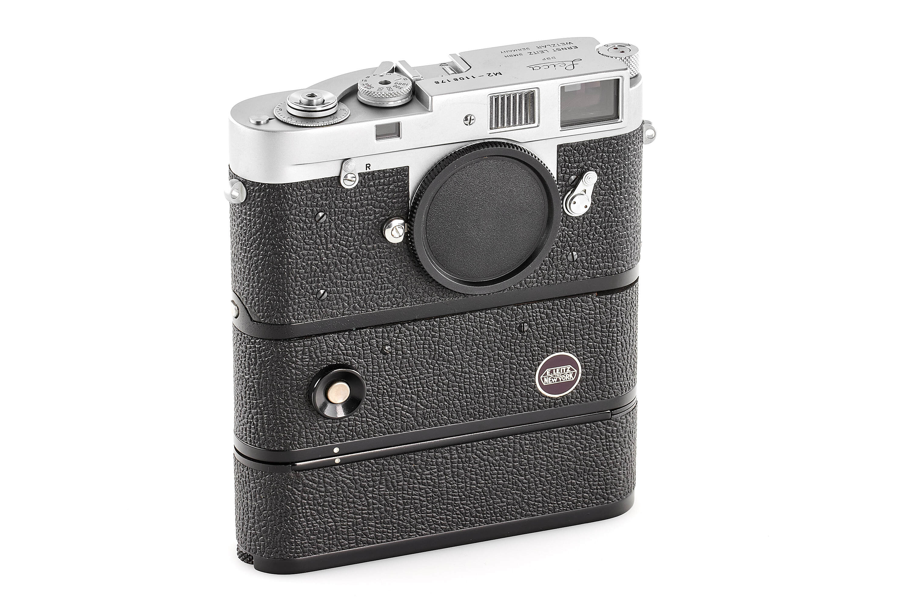 Leica M2 chrome with NY Motor Drive *