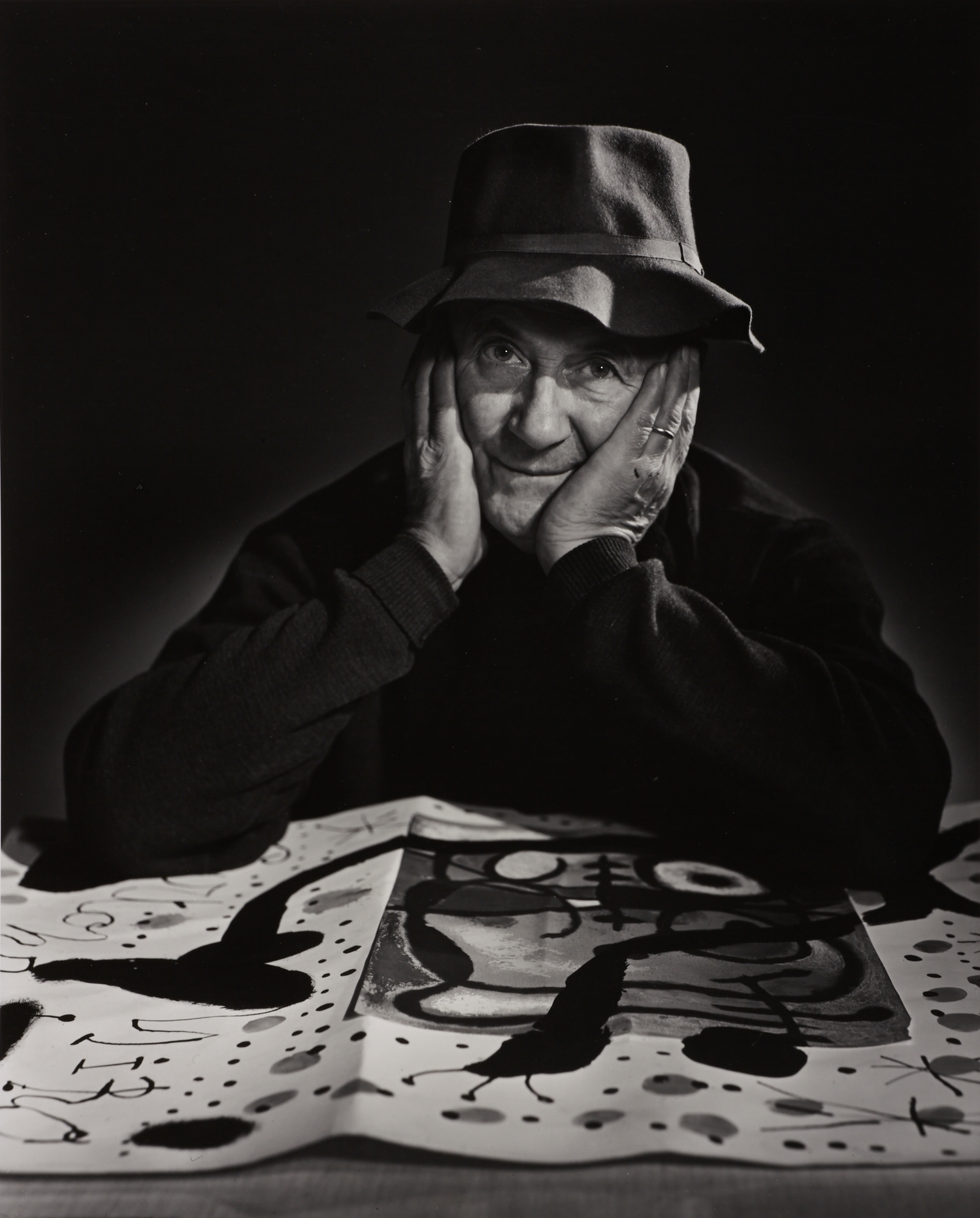 YOUSUF KARSH (1908–2002) Joan Miró, 1965 YOUSUF KARSH (1908–2002) Joan Miró, 1965