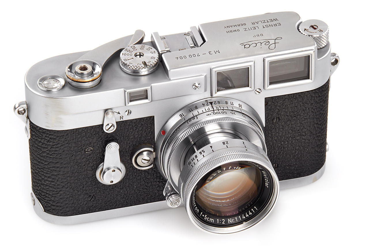 Leica M3 chrome no.700004