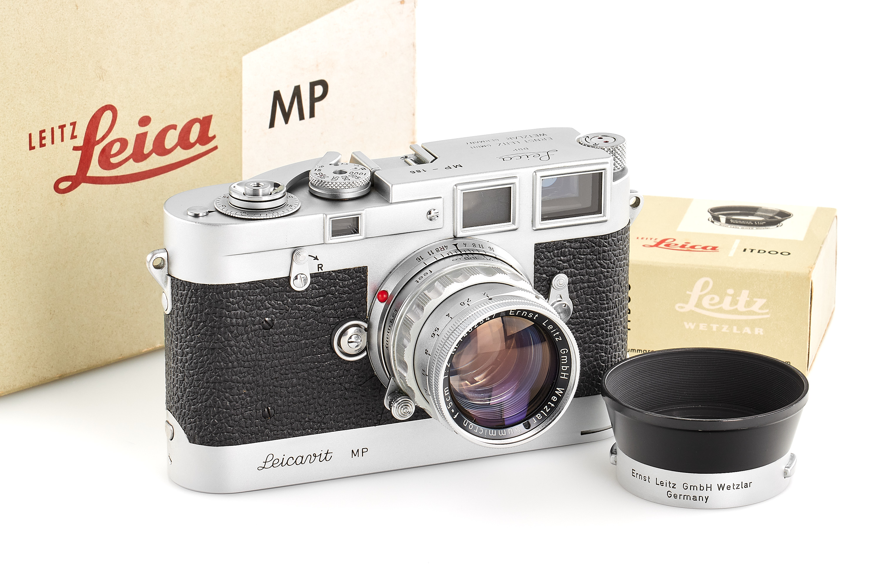 Leica MP chrome MP-186 NOS set