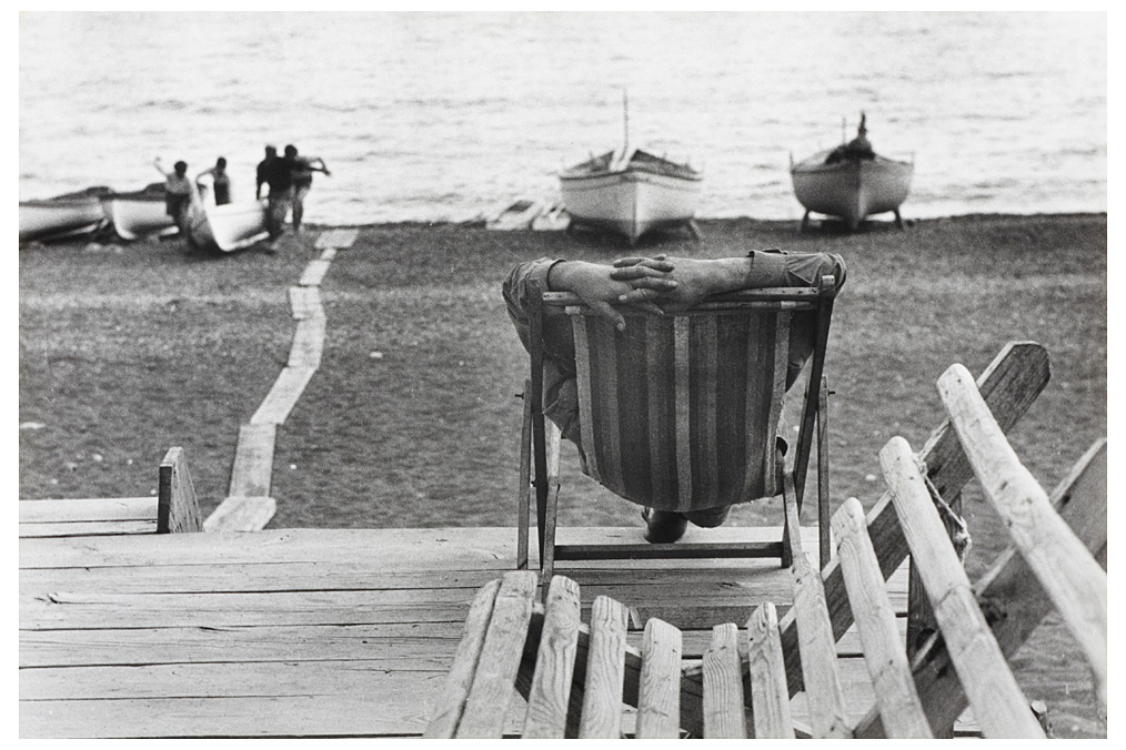 Ernst Haas, In the beach chair