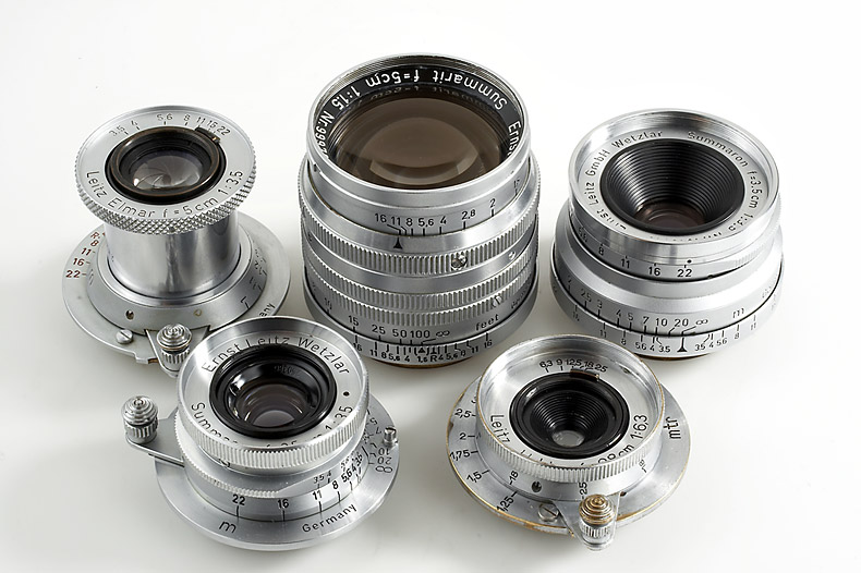 Leica  Screw Mount Lenses (various)