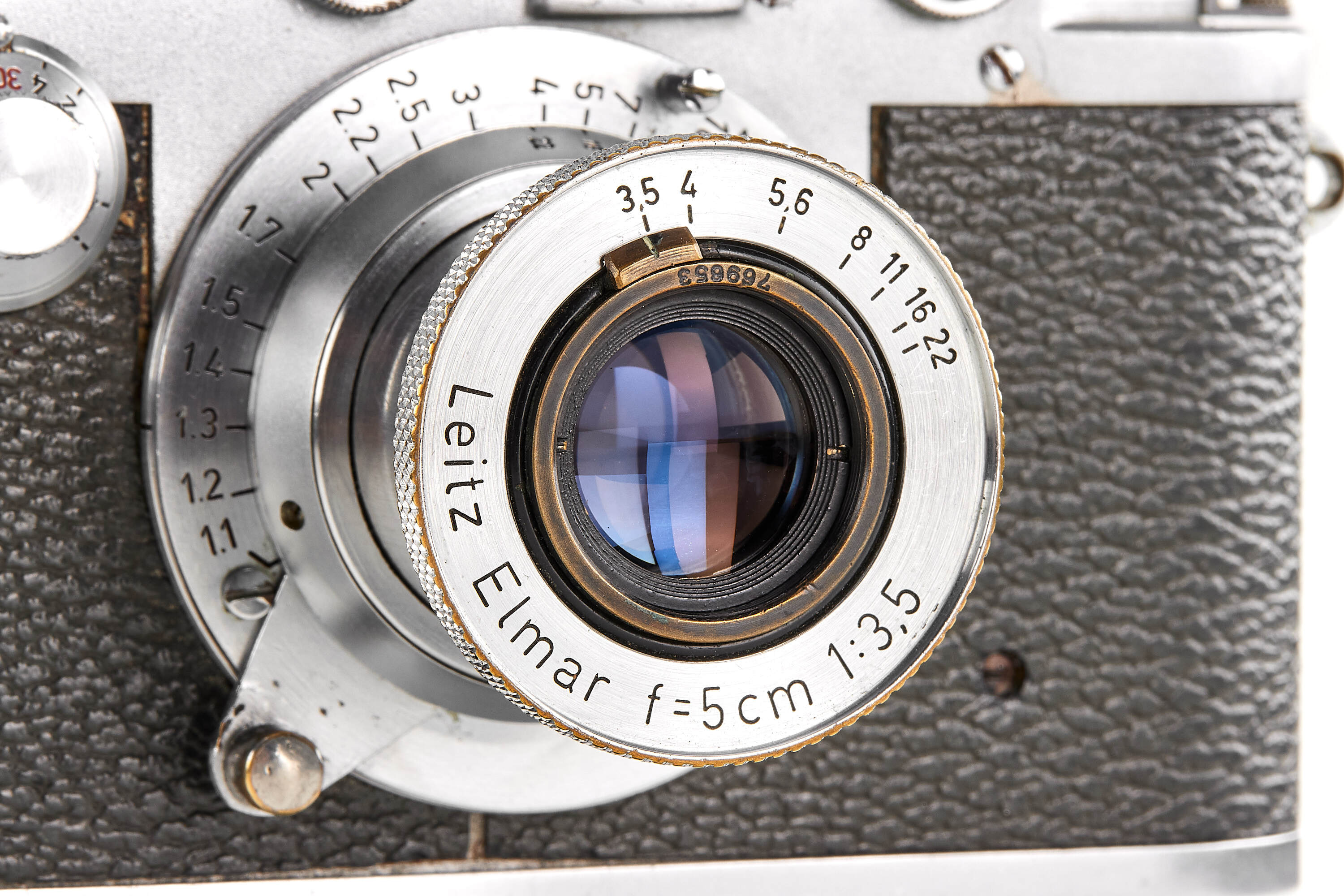 Leica IIIc chrome 'Luftwaffen-Eigentum'