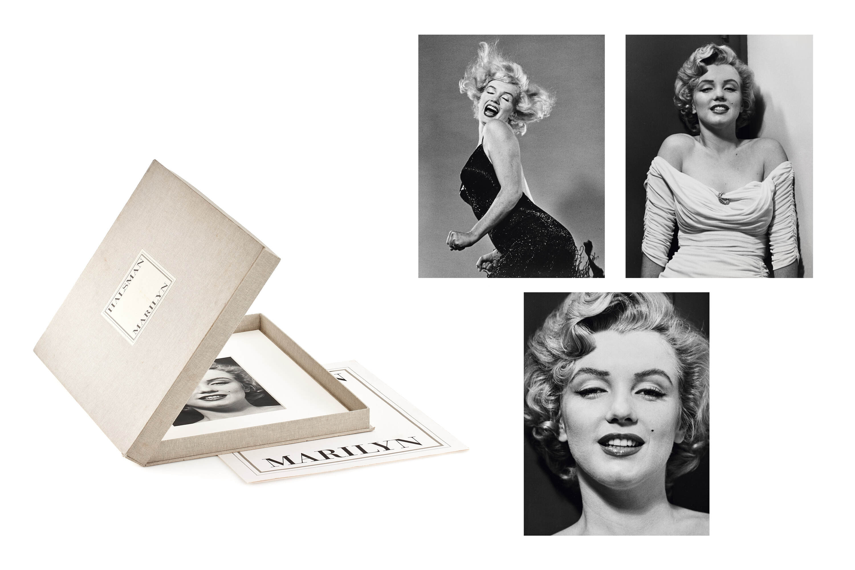 PHILIPPE HALSMAN (1906–1979) - Marilyn Monroe, Three Photographs