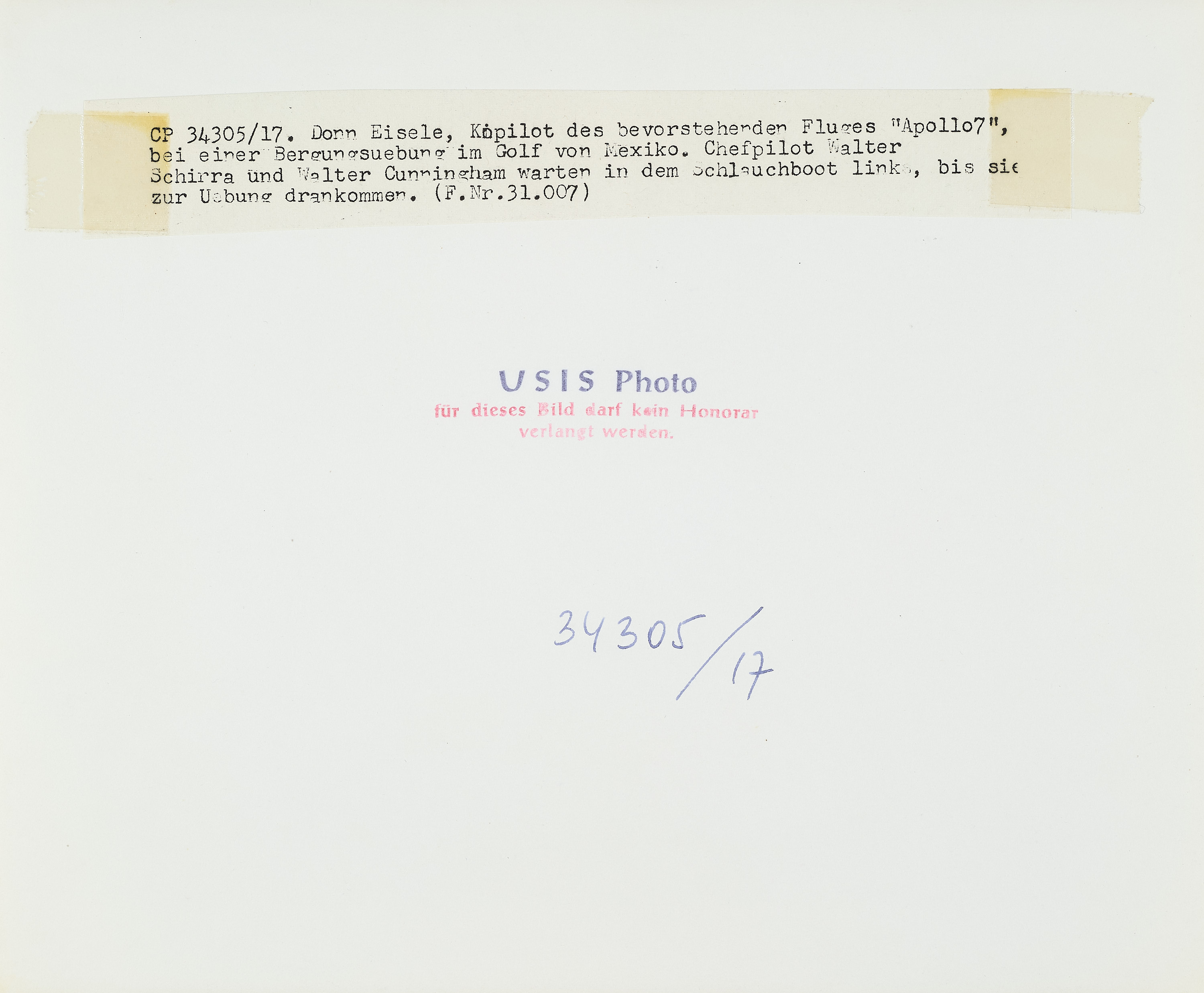 NASA - Set of 17 photographs, USA 1961- 1967