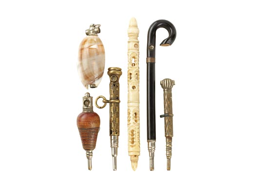 Six Pencils with Stanhopes