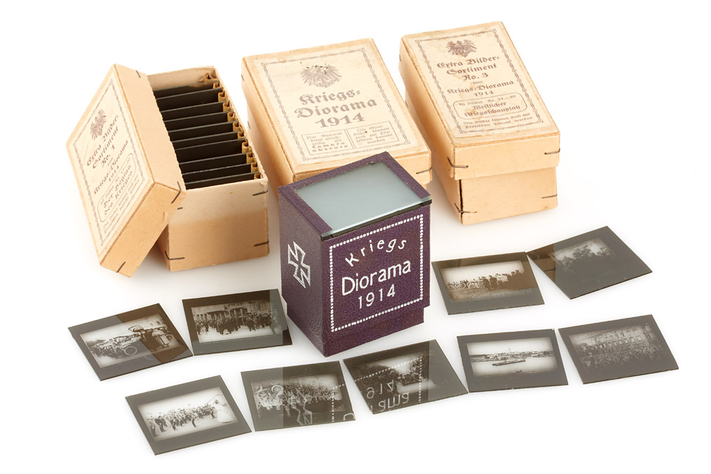 Peep-Box Kriegs-Diorama