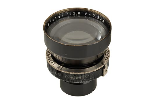 Carl Zeiss Jena  Biotar 2.8/7.5cm