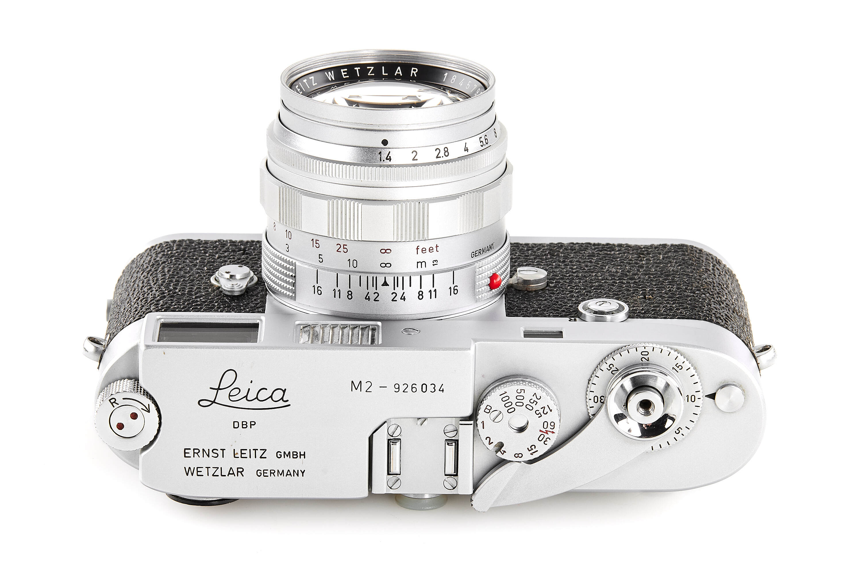 Leica M2 chrome Button Rewind First Batch *