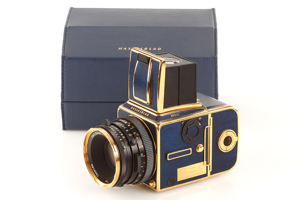 Hasselblad 503CX Golden Blue 'Kodak European Gold Award