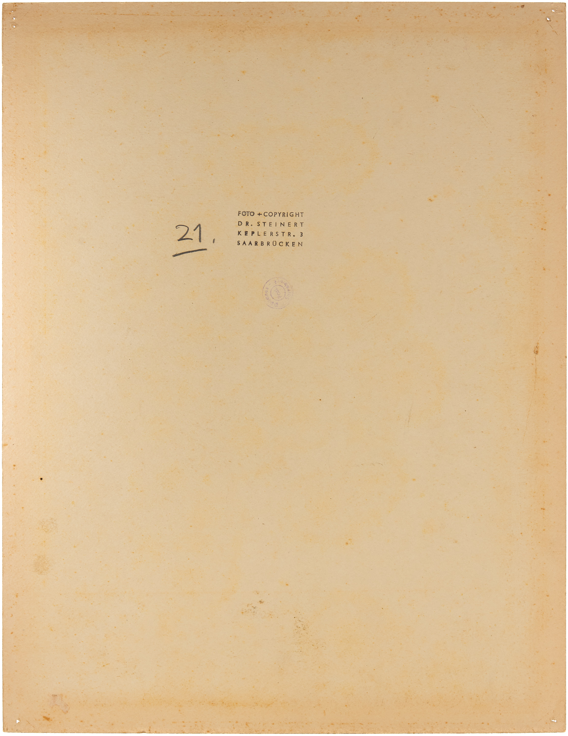 OTTO STEINERT (1915–1978) - Saarländische Industrielandschaft 2, 1950