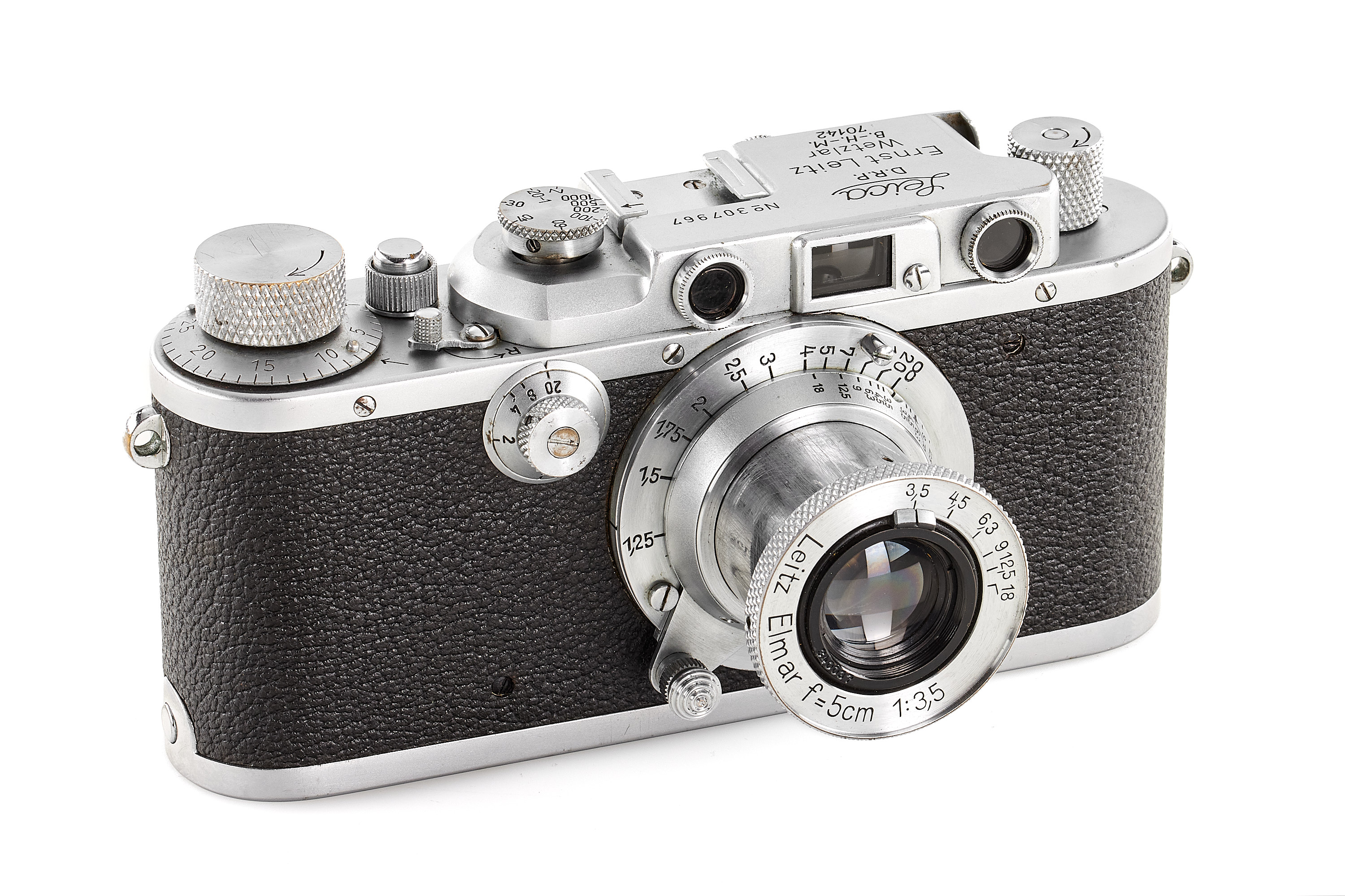 Leica IIIa “B.-H.-M.” illustrated in Lager *