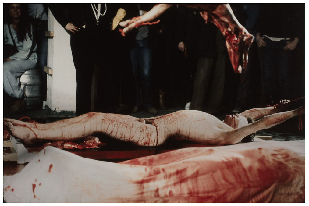 60. Aktion, Hermann Nitsch (* 1938)