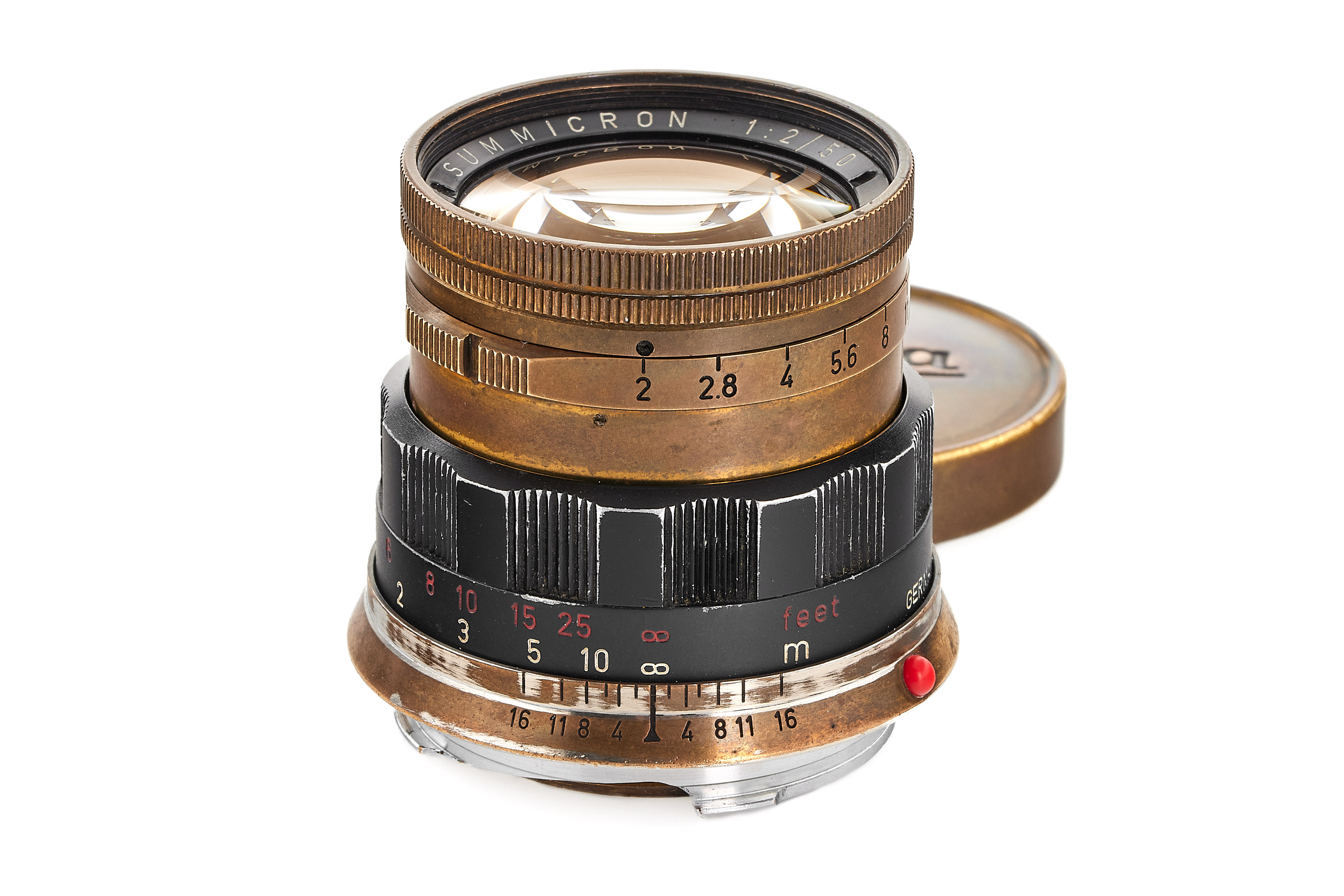 Summicron 2/50mm black paint