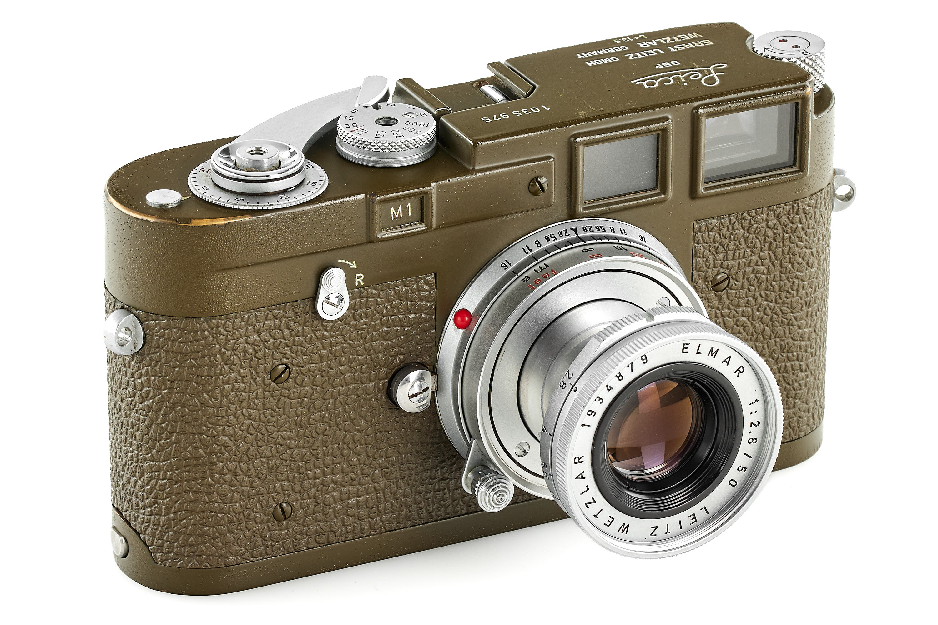 Leica M1 olive Bundeseigentum Leica M1 olive Bundeseigentum