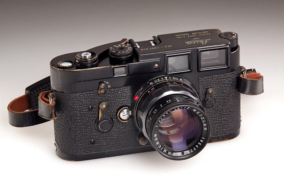 Leica M3 black paint