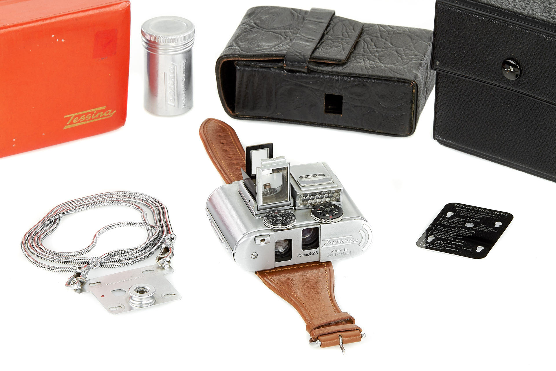 Concava Tessina L chrome Spy outfit