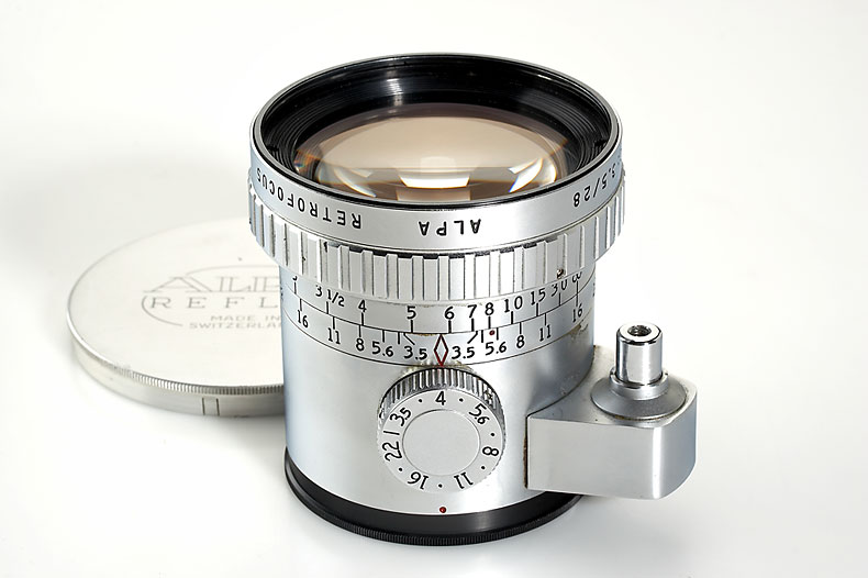 Alpa  Angenieux Retrofocus 3.5/28mm chrome
