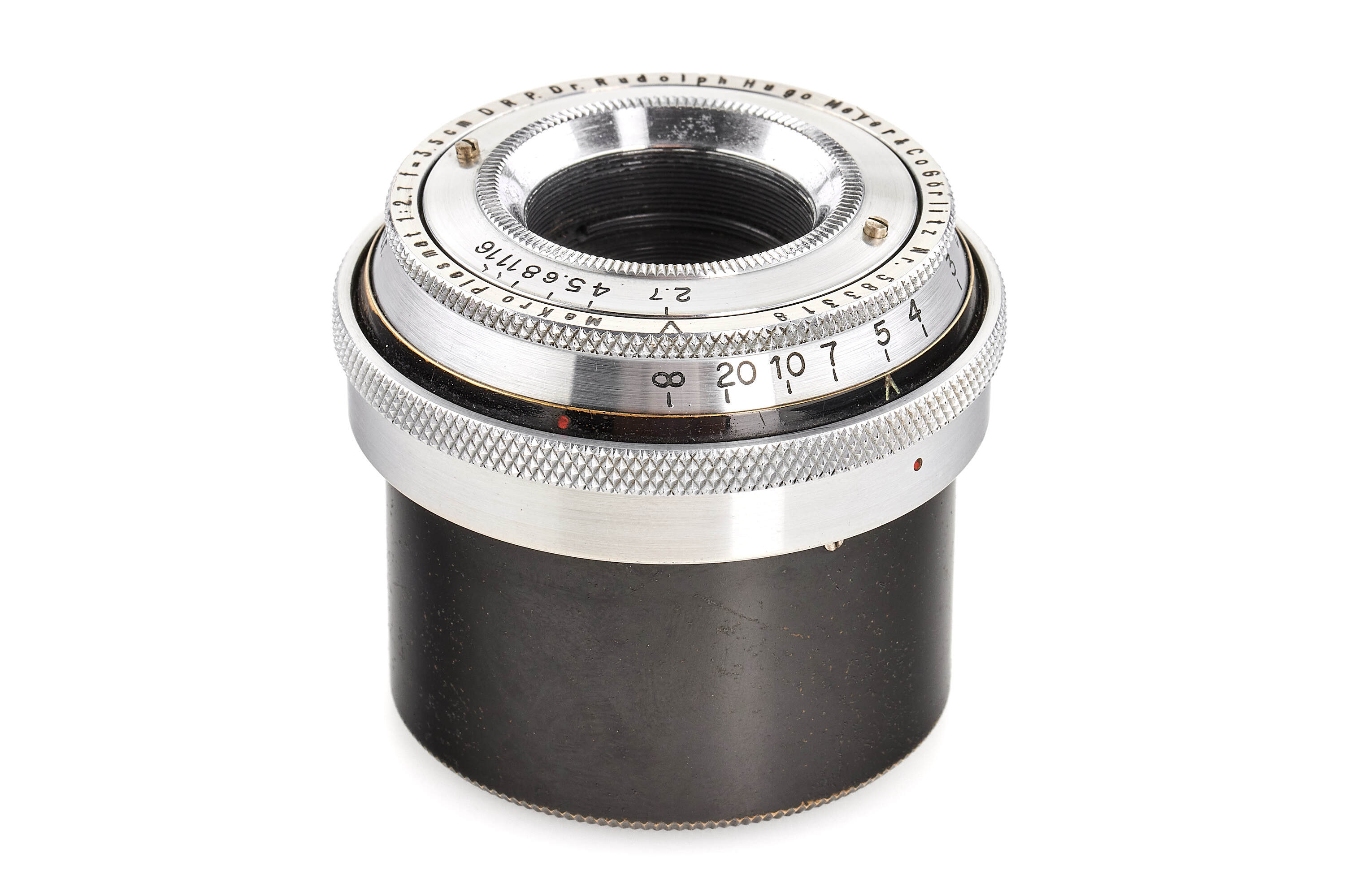 Hugo Meyer f. Contax Makro Plasmat 2.7/3.5cm *