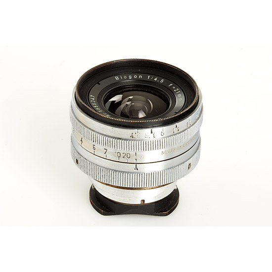 Carl Zeiss  Biogon 4.5/21mm