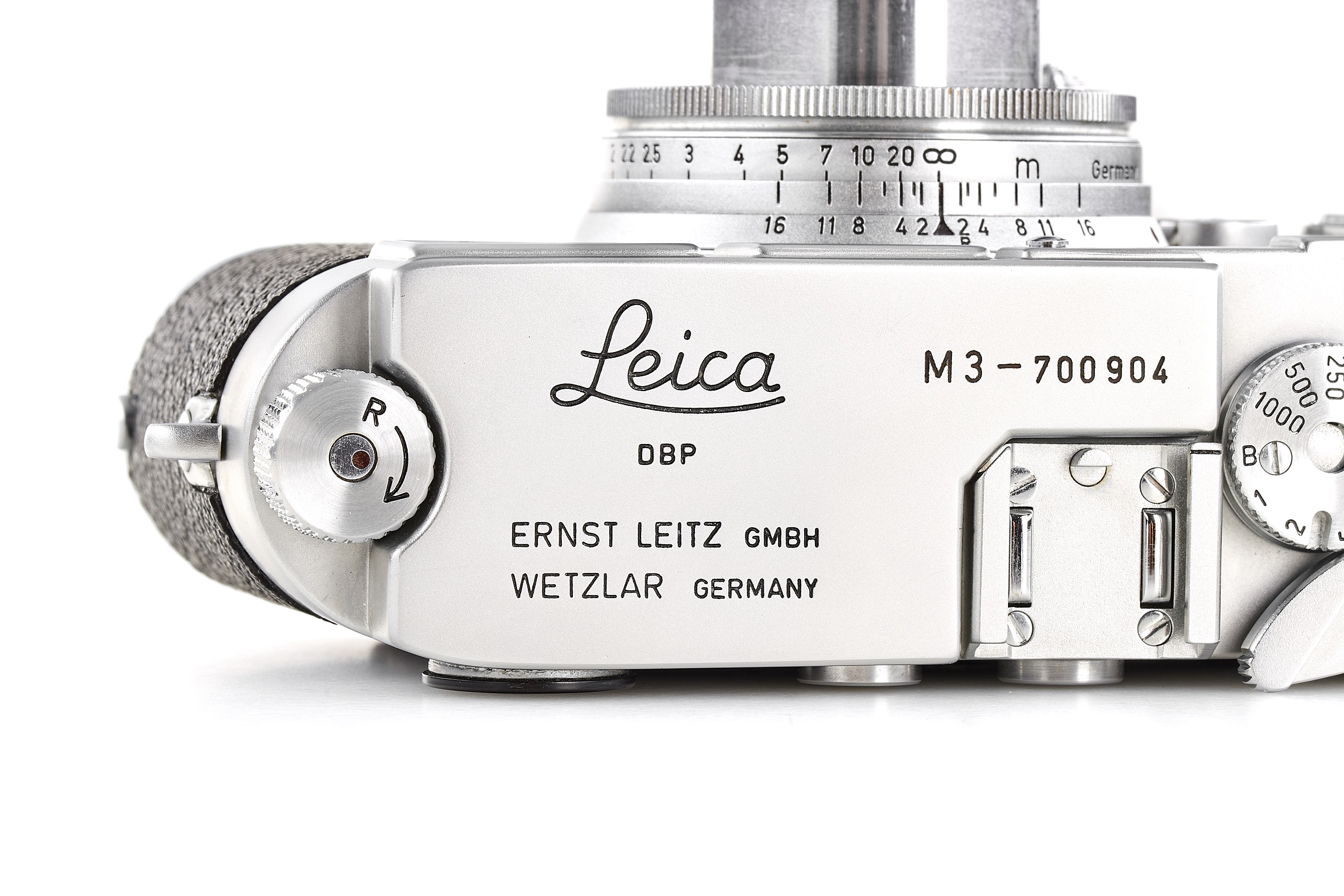 Leica M3 chrome Double Stroke with Summicron 2/5cm *