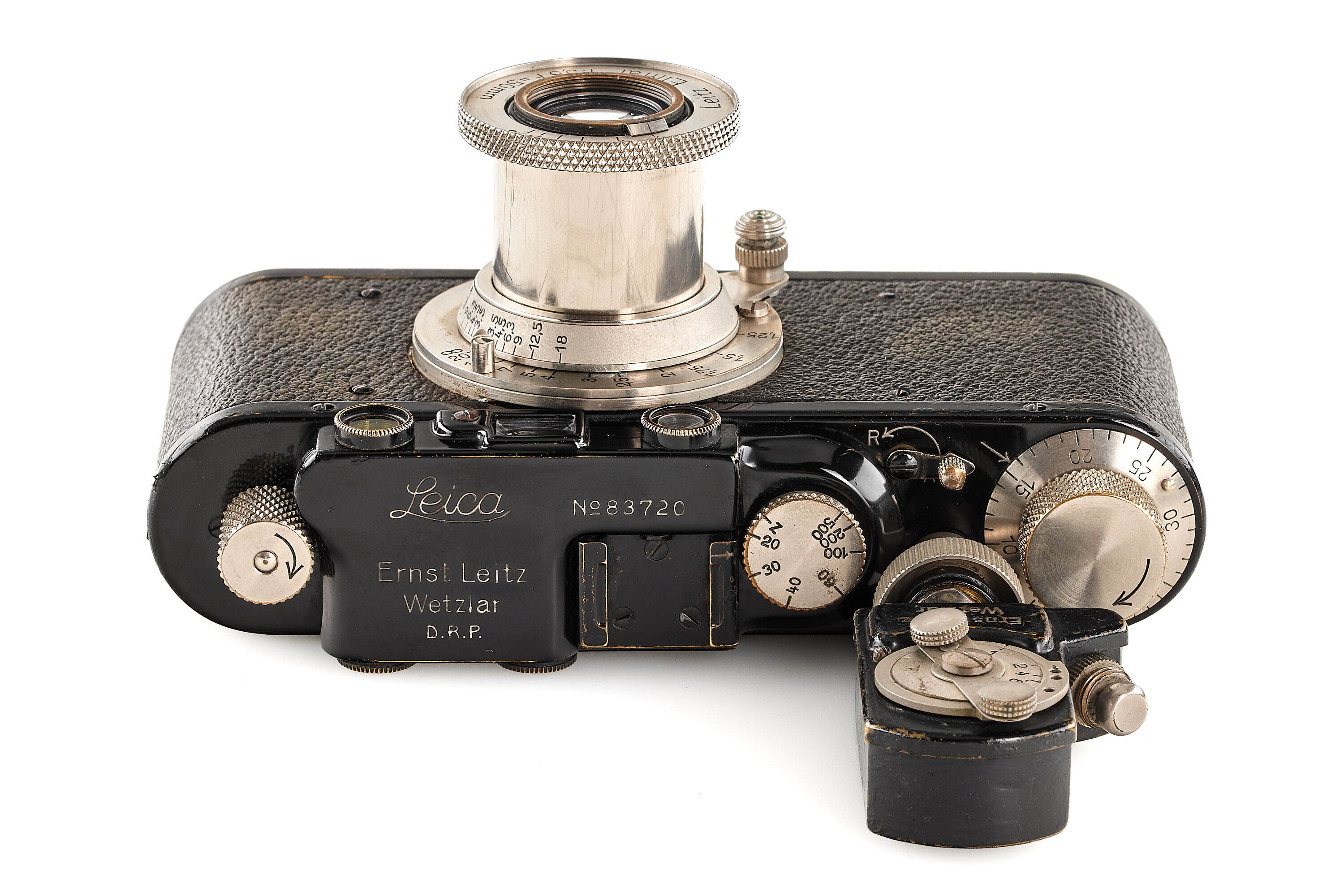 Leica II mod. D with Elmar 3.5/50mm no.78375