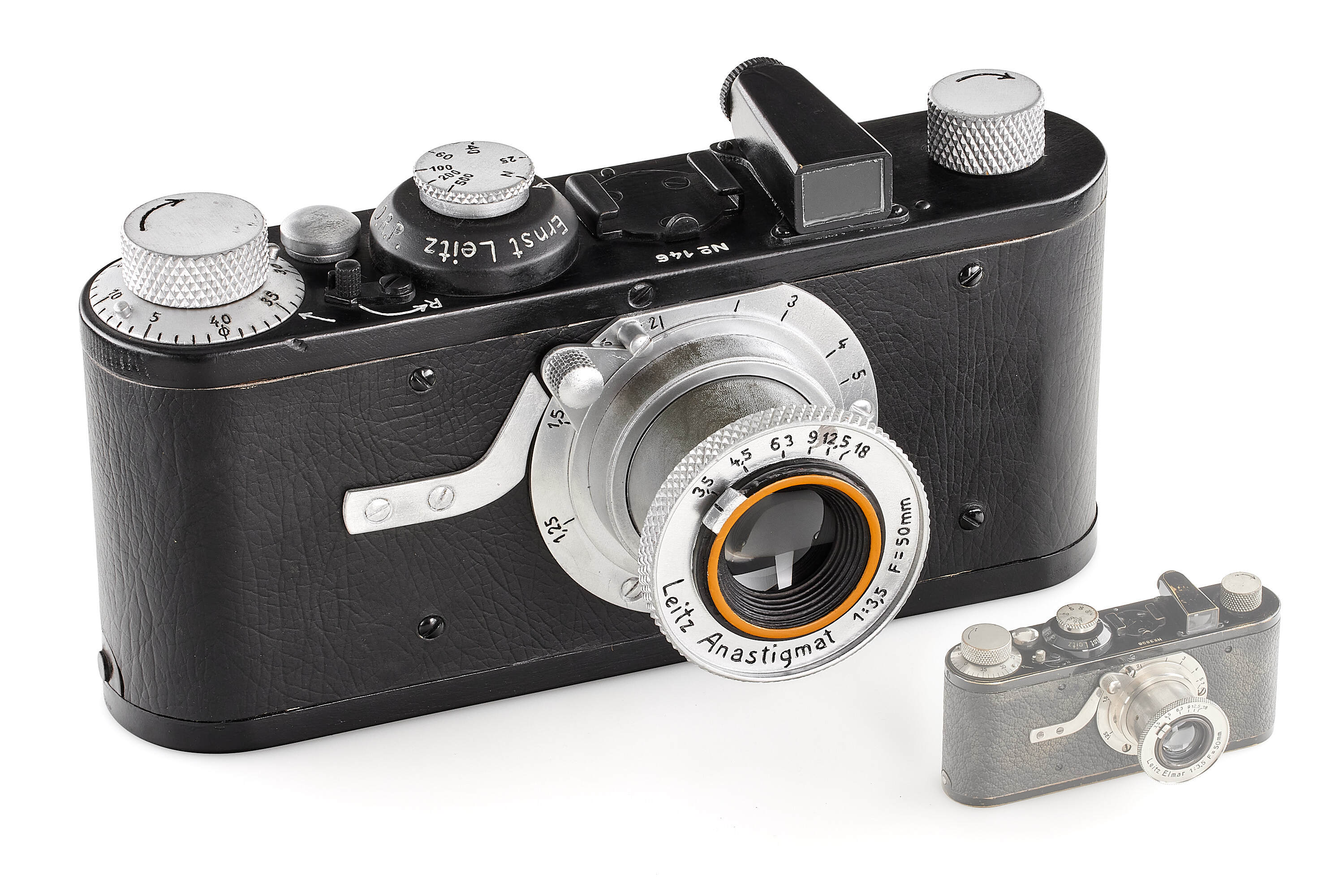 Leica I Mod. A Anastigmat Oversized Wooden Display Model Leica I Mod. A Anastigmat Oversized Wooden Display Model