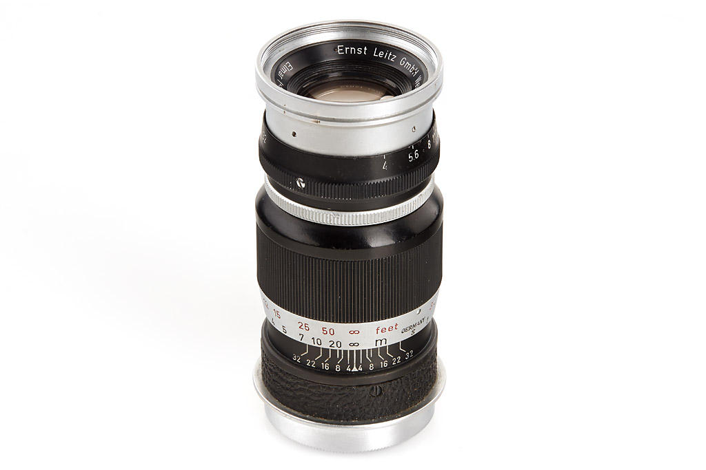 Elmar 4/9cm black/chrome