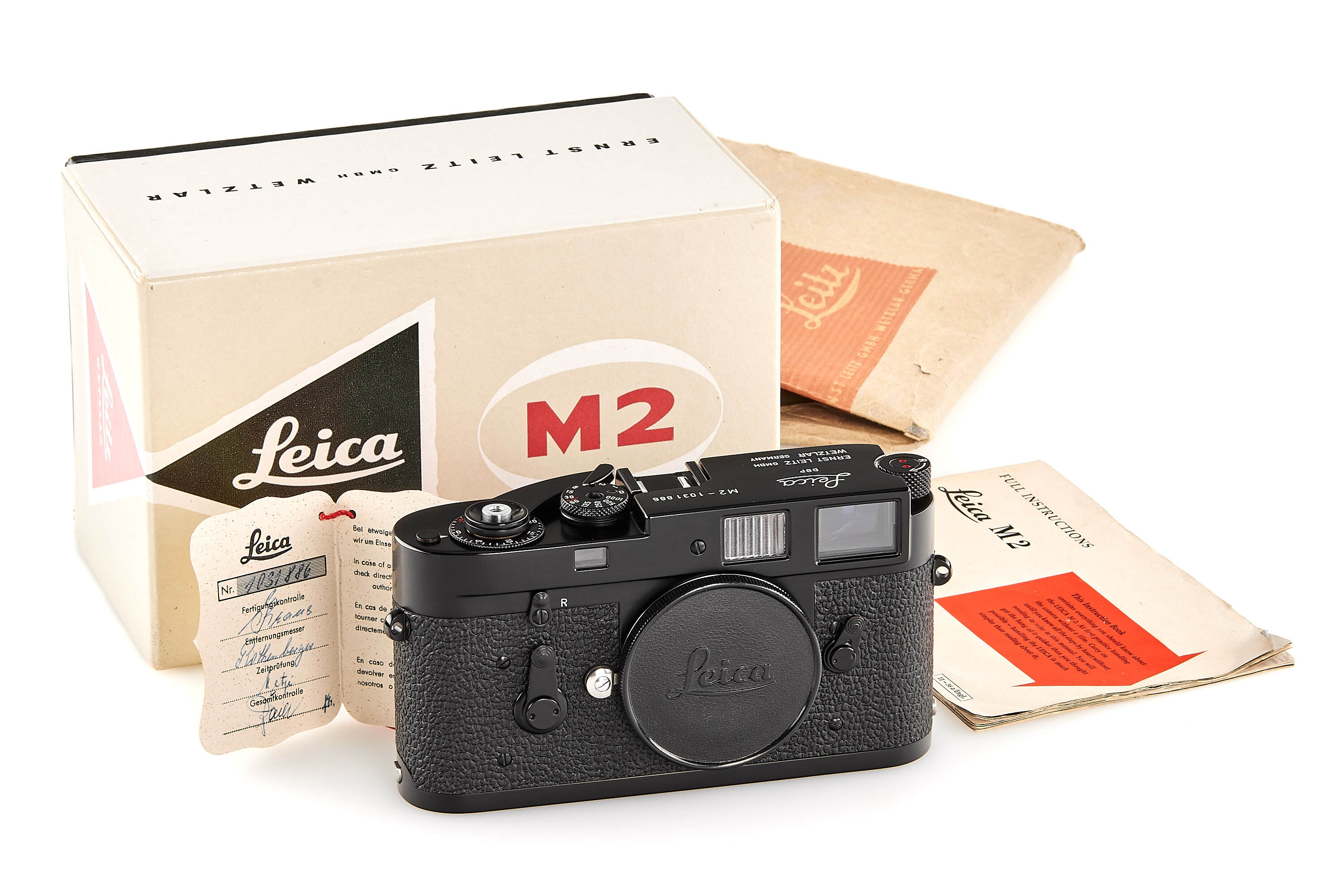 Leica M2 black paint NOS