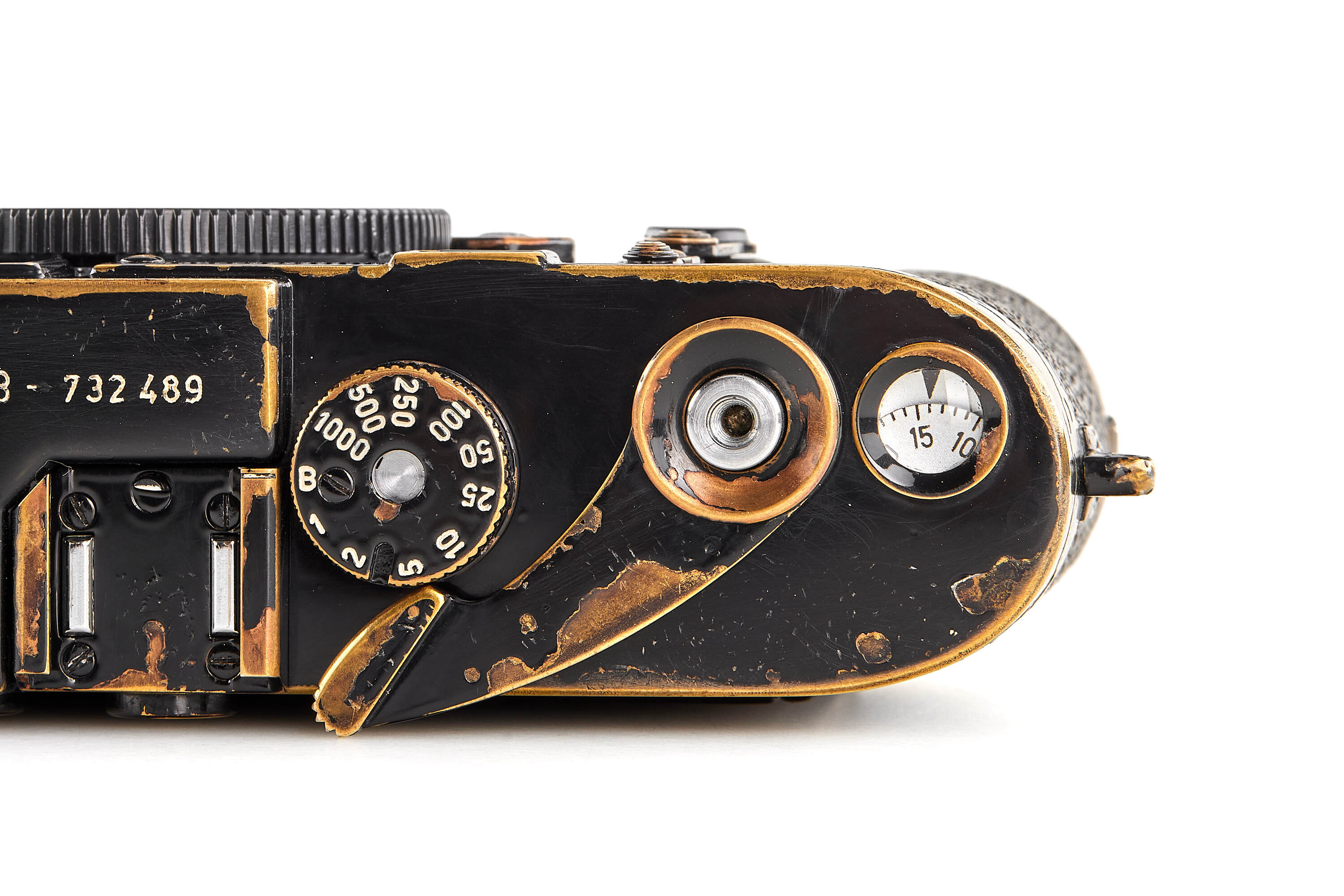 Leica M3 black repainted Dual Stroke *