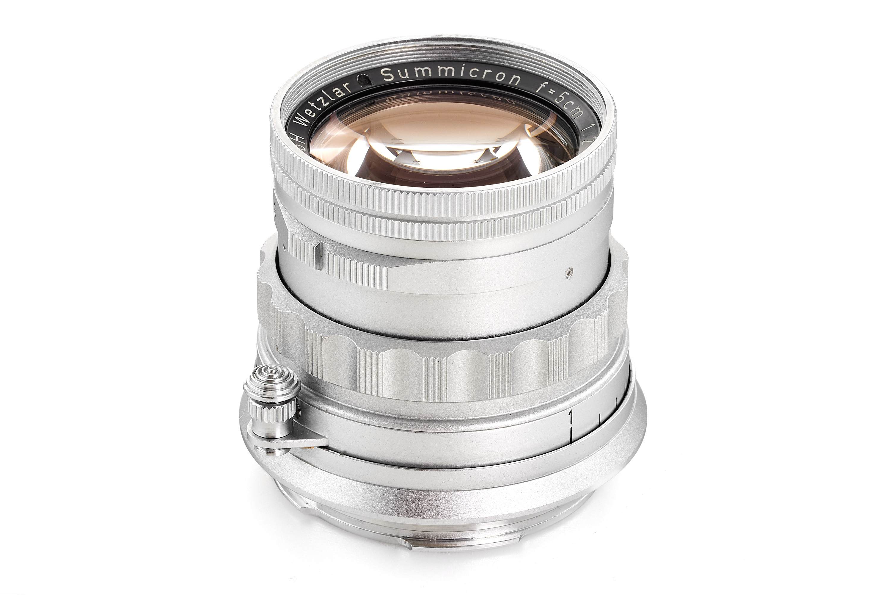 Summicron 2/5cm 11818 chrome plated focusing ring *