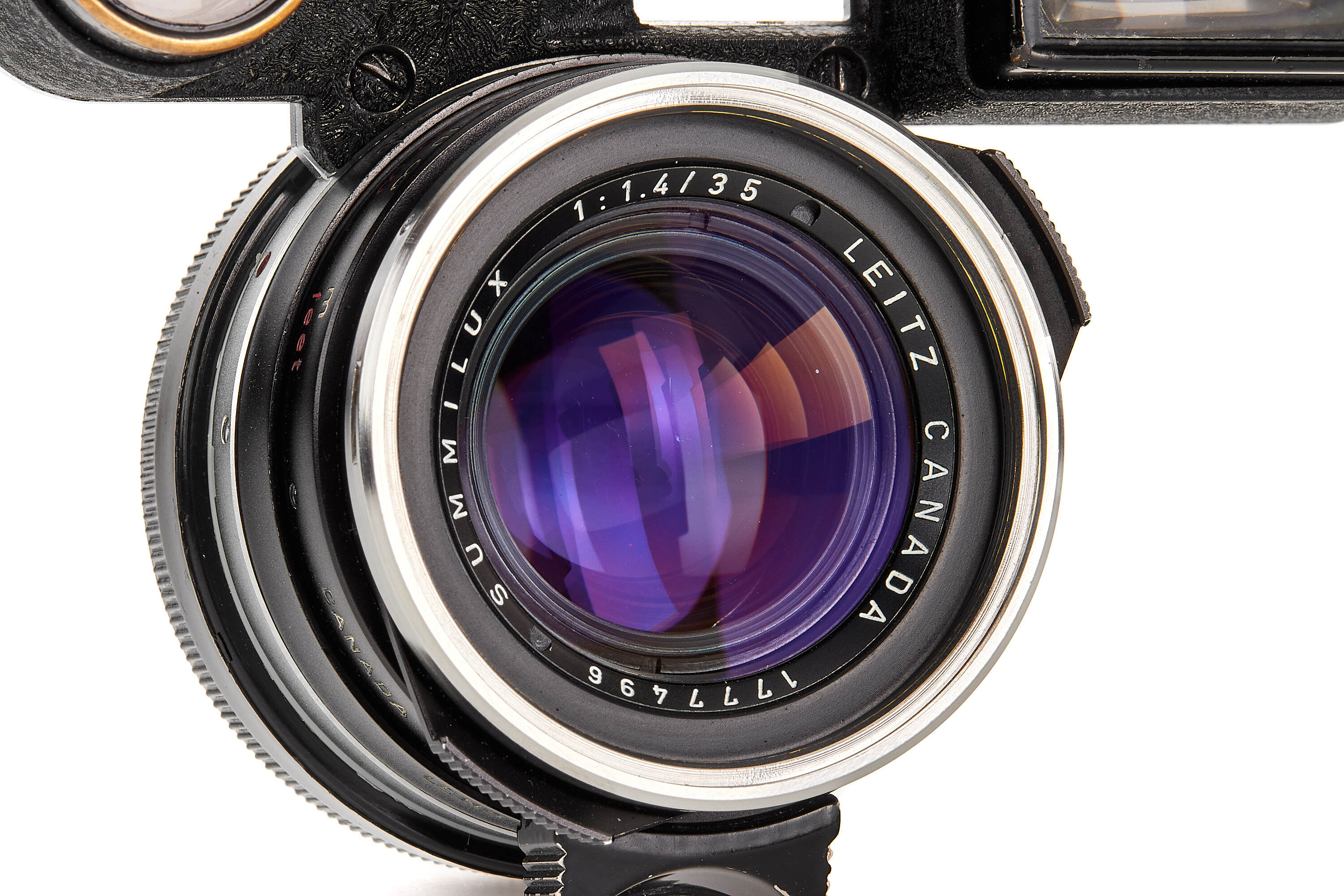 Summilux 1.4/35mm Steel Rim black paint M3