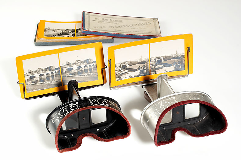 Holmes Type Stereoscopes (various)