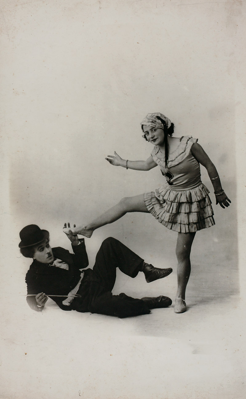 Anonymous Photographer, Charlie Chaplin & Edna Purviance