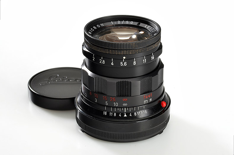 Summicron  2/5cm black paint