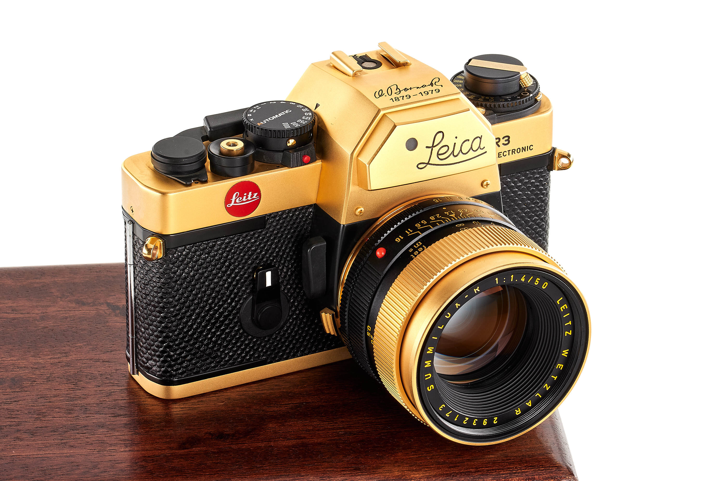 Leica R3 Gold 'Oskar Barnack' *