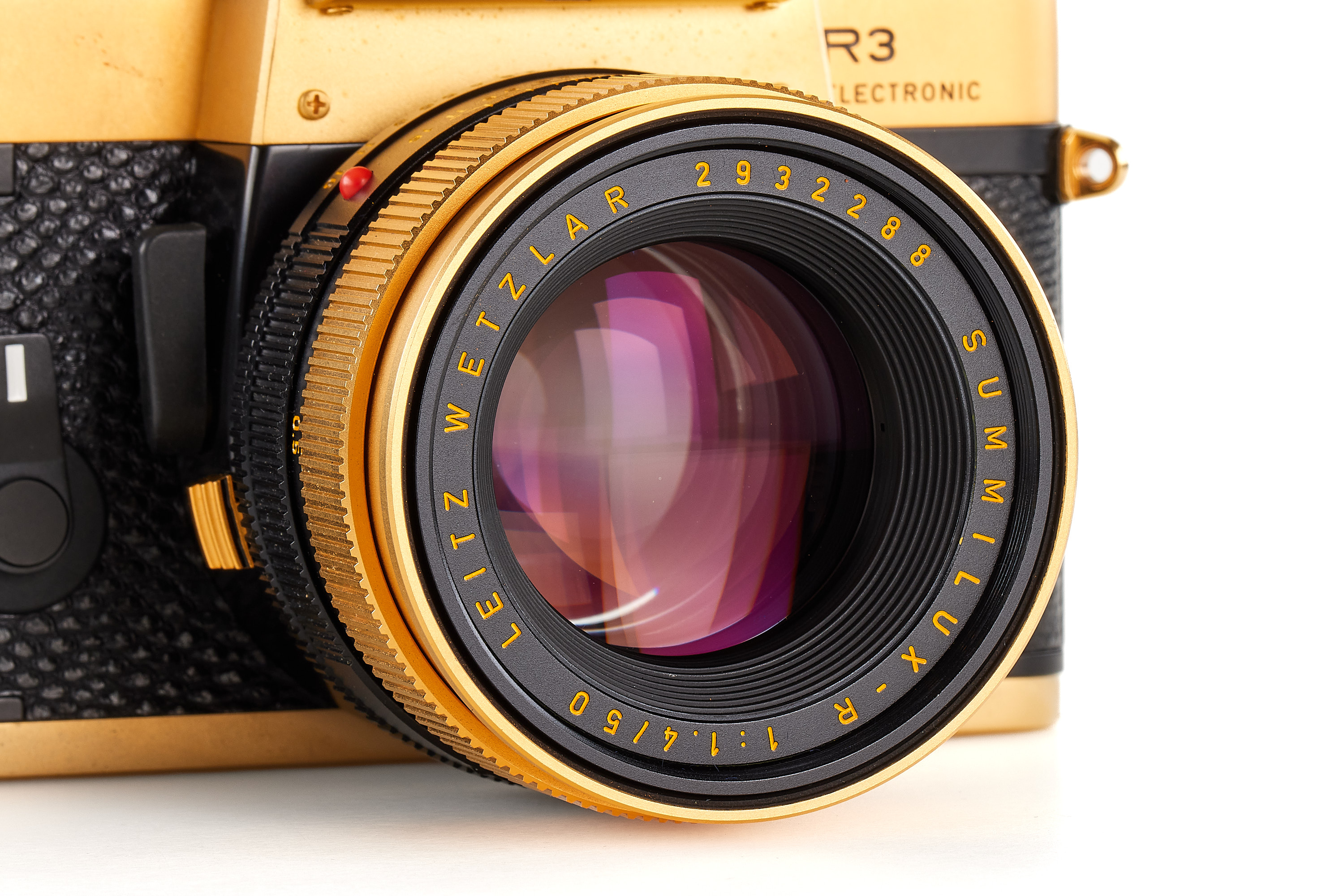 Leica R3 Gold 'Oskar Barnack' *